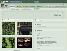 Tablet Screenshot of cluly.deviantart.com