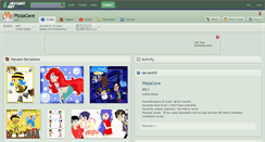 Desktop Screenshot of pizzacave.deviantart.com
