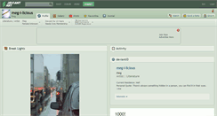 Desktop Screenshot of meg-i-licious.deviantart.com