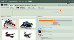 Desktop Screenshot of myinqi.deviantart.com