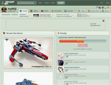 Tablet Screenshot of myinqi.deviantart.com