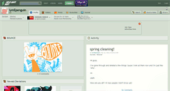 Desktop Screenshot of lymepenguin.deviantart.com
