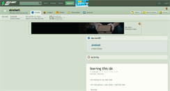 Desktop Screenshot of ainekatt.deviantart.com