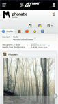 Mobile Screenshot of phonatic.deviantart.com