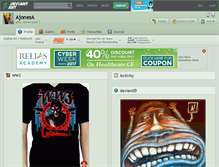 Tablet Screenshot of ajonesa.deviantart.com