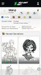 Mobile Screenshot of istal-p.deviantart.com