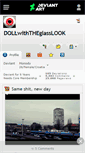 Mobile Screenshot of dollwiththeglasslook.deviantart.com