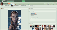 Desktop Screenshot of clevelandh.deviantart.com