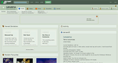 Desktop Screenshot of lanuzerus.deviantart.com