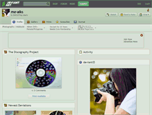 Tablet Screenshot of me-aiks.deviantart.com
