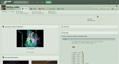 Desktop Screenshot of destiny-juliet.deviantart.com