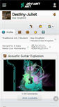 Mobile Screenshot of destiny-juliet.deviantart.com