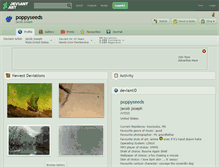 Tablet Screenshot of poppyseeds.deviantart.com