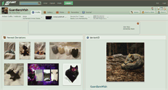 Desktop Screenshot of guardianswish.deviantart.com