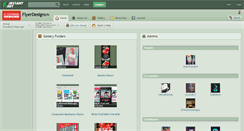 Desktop Screenshot of flyerdesigns.deviantart.com