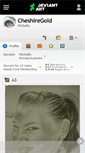 Mobile Screenshot of cheshiregold.deviantart.com
