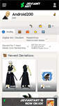 Mobile Screenshot of android200.deviantart.com