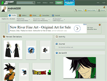 Tablet Screenshot of android200.deviantart.com
