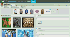 Desktop Screenshot of angelst3ph.deviantart.com