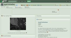 Desktop Screenshot of muddythepolarbear.deviantart.com