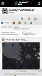 Mobile Screenshot of muddythepolarbear.deviantart.com