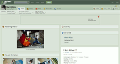 Desktop Screenshot of nani-mizu.deviantart.com