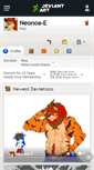 Mobile Screenshot of neonoa-e.deviantart.com
