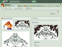 Tablet Screenshot of neonoa-e.deviantart.com