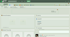 Desktop Screenshot of kris433.deviantart.com