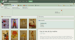 Desktop Screenshot of chapalote.deviantart.com