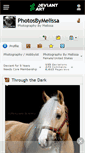 Mobile Screenshot of photosbymelissa.deviantart.com