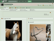 Tablet Screenshot of photosbymelissa.deviantart.com