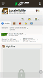 Mobile Screenshot of localwildlife.deviantart.com
