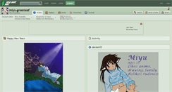 Desktop Screenshot of miyu-greenleaf.deviantart.com