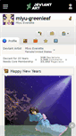 Mobile Screenshot of miyu-greenleaf.deviantart.com