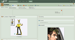 Desktop Screenshot of kooaqua.deviantart.com
