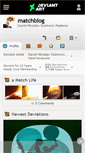 Mobile Screenshot of matchblog.deviantart.com