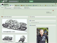 Tablet Screenshot of ncis73.deviantart.com