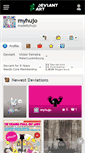 Mobile Screenshot of myhujo.deviantart.com