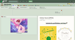 Desktop Screenshot of kokotensho.deviantart.com
