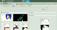 Desktop Screenshot of annie8441.deviantart.com