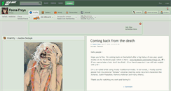 Desktop Screenshot of feena-freya.deviantart.com
