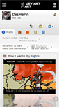 Mobile Screenshot of desmerin.deviantart.com