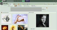 Desktop Screenshot of mike-nash.deviantart.com