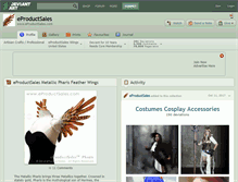 Tablet Screenshot of eproductsales.deviantart.com