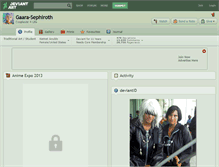 Tablet Screenshot of gaara-sephiroth.deviantart.com