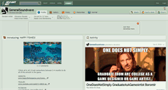 Desktop Screenshot of generalsoundwave.deviantart.com