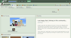 Desktop Screenshot of dawnzzzkie.deviantart.com