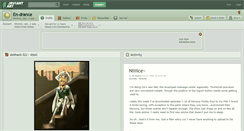 Desktop Screenshot of en-drance.deviantart.com