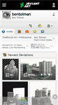 Mobile Screenshot of bentolman.deviantart.com
